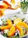 Cách làm món salad cam và cá hồi