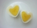 Cách tạo quả trứng gà luộc hình trái tim