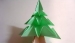 Cách xếp cây thông Noel bằng giấy theo phong cách Origami