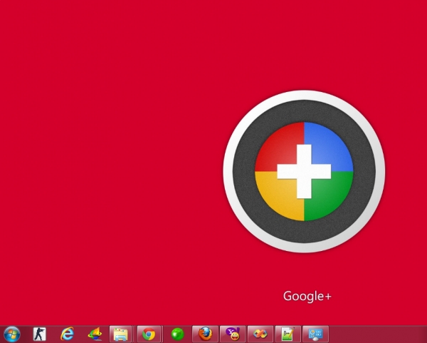 Theme Google+ cho Windows 7