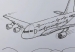Cách vẽ máy bay Airbus A 380