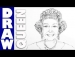 Cách vẽ nữ hoàng Elizabeth II