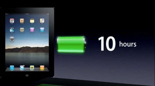 Cách tiết kiệm pin cho iPad