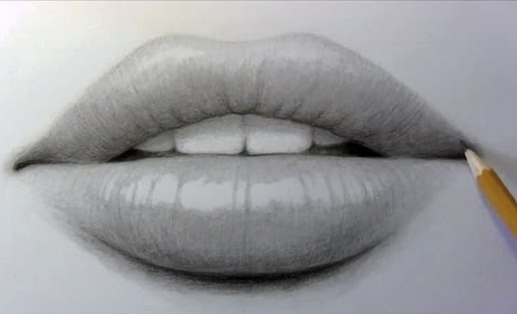 Cách vẽ đôi môi bằng bút chì | vnHow.vn