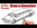 Cách vẽ xe Limousine đơn giản