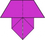 Cách xếp chuột giấy theo phong cách Origami 5