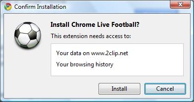Cách xem bóng đá trực tiếp với Chrome Live Football 2
