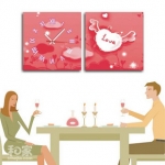 Các mẫu đồng hồ treo tường thời trang 2