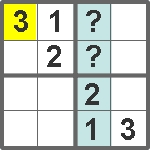 Cách giải Sudoku 4x4 1
