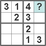 Cách giải Sudoku 4x4 2