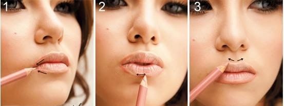 Cách trang điểm để có đôi môi căng mọng 3