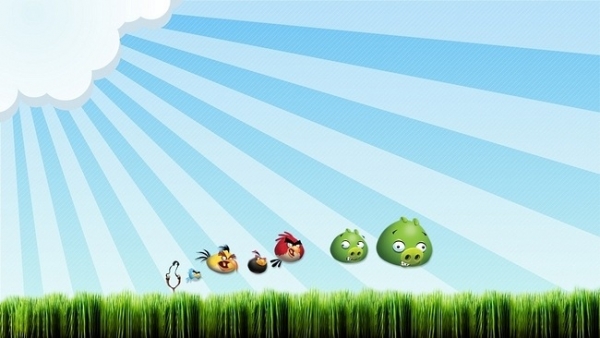 Bộ sưu tập wallpaper đẹp trong game Angry Birds 11