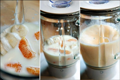 Cách làm sinh tố quýt sữa chua 3