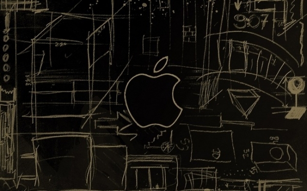 Bộ sưu tập wallpaper logo Apple và Mac 14