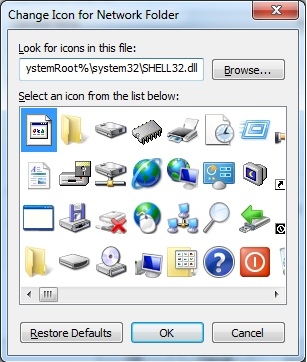 Cách thay đổi icon của folder trên Windows 7 3