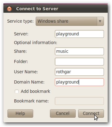 2 cách kết nối đến thư mục chia sẻ trên Windows với Ubuntu 3