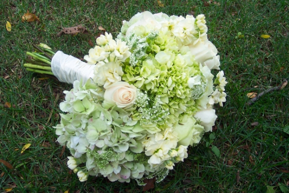 Hoa cưới từ cẩm tú cầu 6