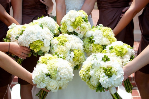 Hoa cưới từ cẩm tú cầu 9