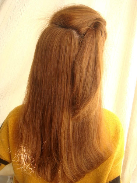 Tết tóc kiểu đuôi tôm uốn ngược 5