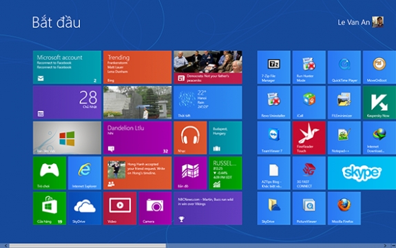 Cài đặt tiếng Việt cho Windows 8 8