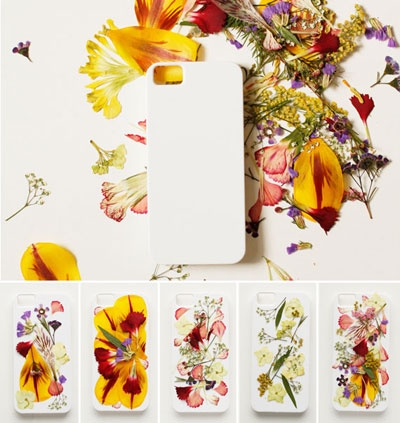 Cách trang trí vỏ iPhone tuyệt đẹp với hoa lá 1