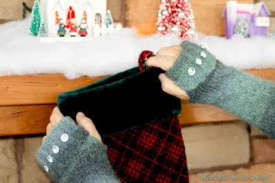 Làm bao tay len giữ ấm cho mùa đông 8